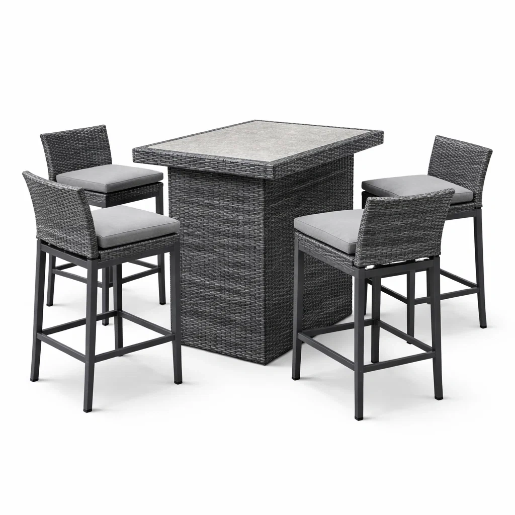 Bar table and chair set