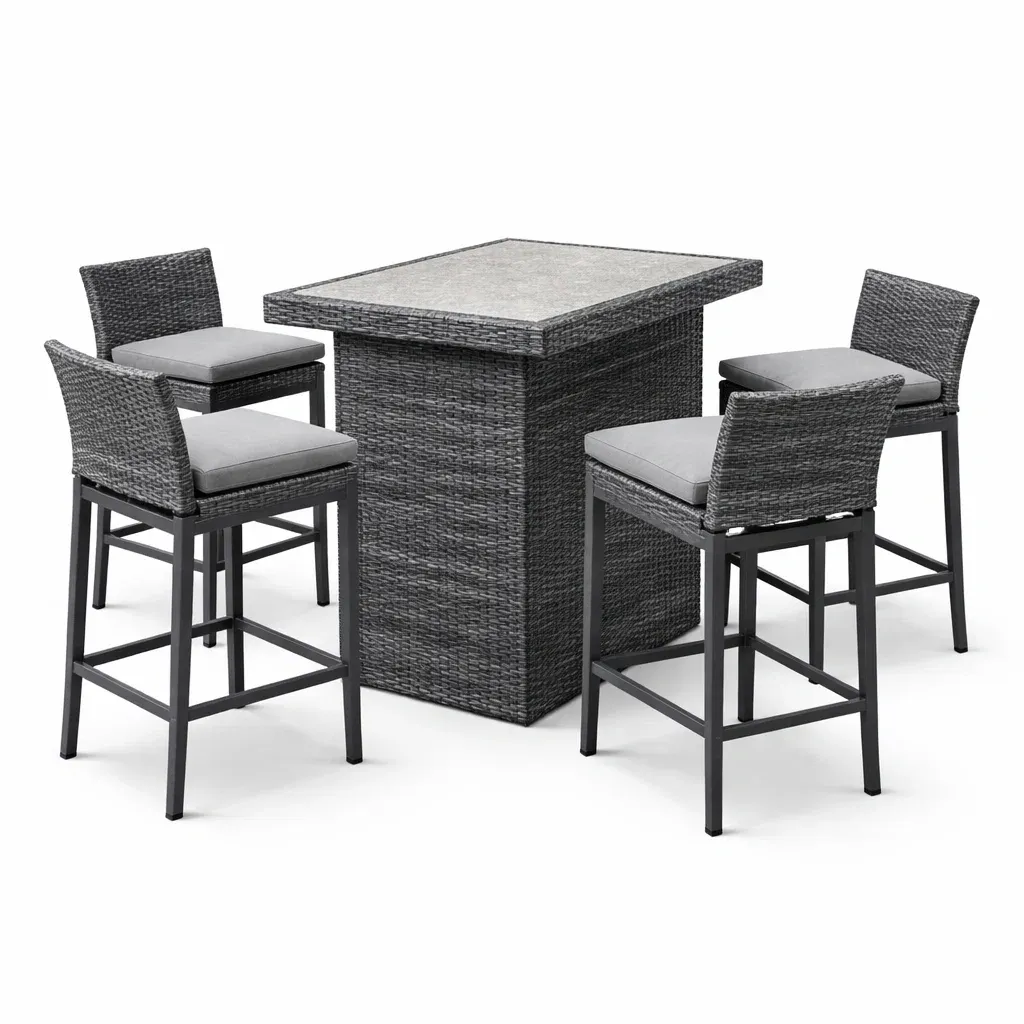Bar table and chair set