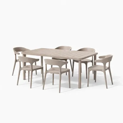 Dining table and chair set