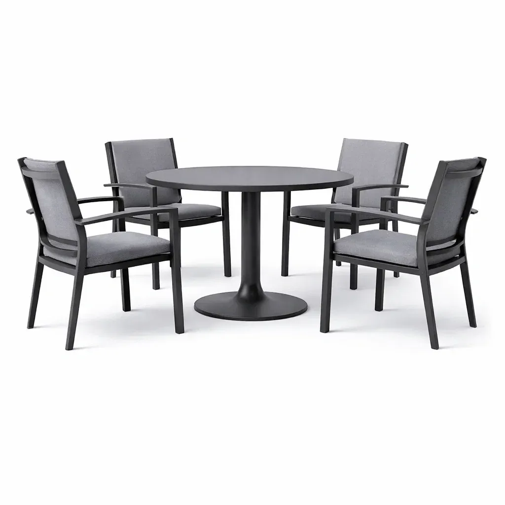 Dining table and chair set