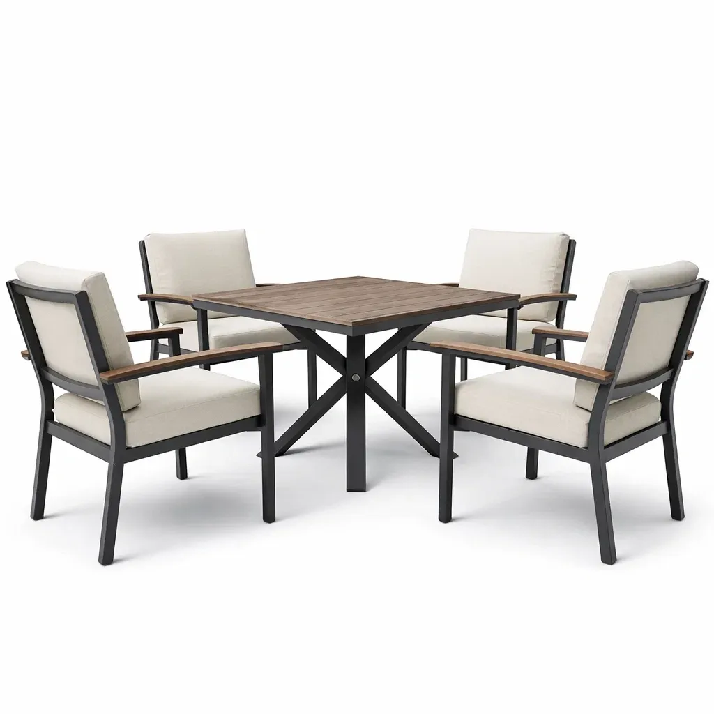 Dining table and chair set