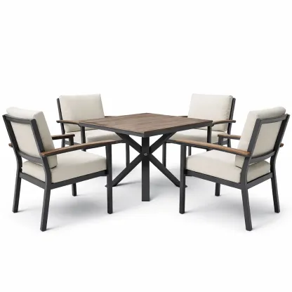 Dining table and chair set