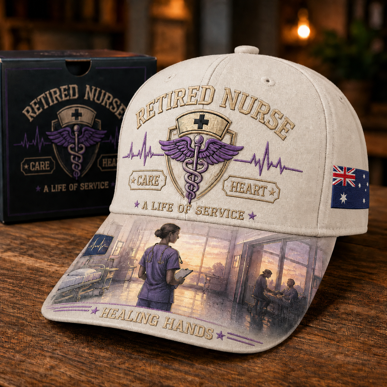 🔥 Last Day Buy 2 Get 1 Free 🔥 Honour Her Lifetime of Care — A Meaningful Retired Nurse Gift