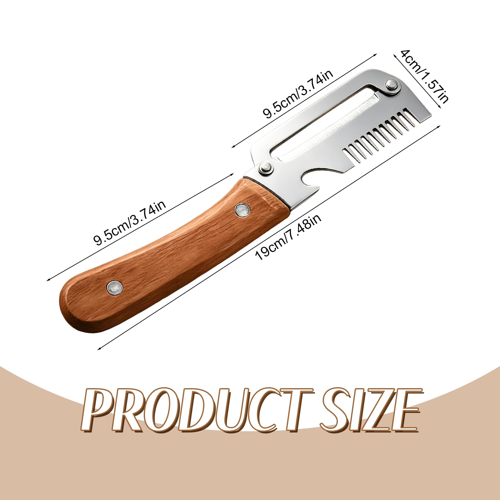 2-Piece Multi-Functional Vegetable Peeler