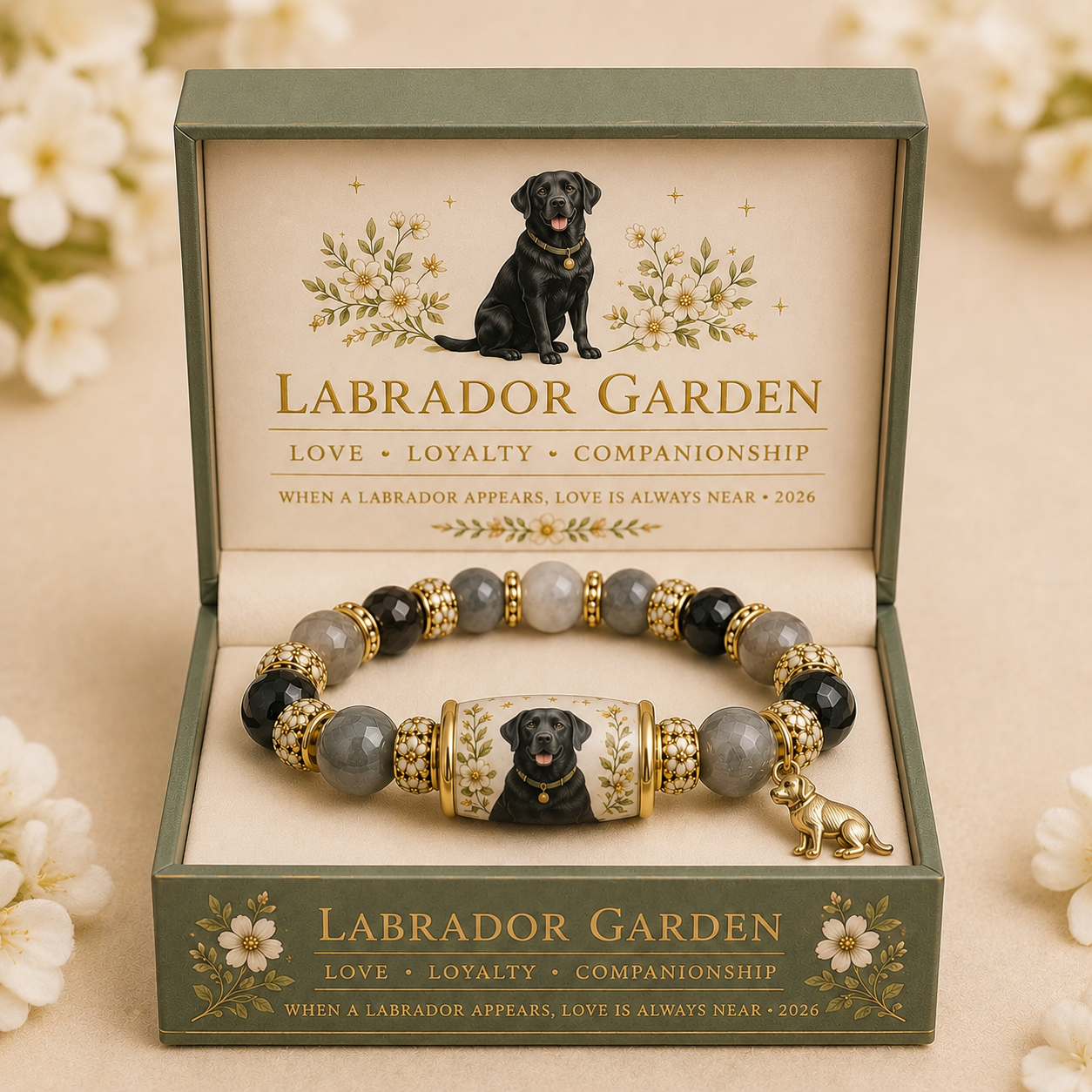 🔥Labrador Charm Bracelet Gift – Celebrate Love & Loyalty, Save $24 Today