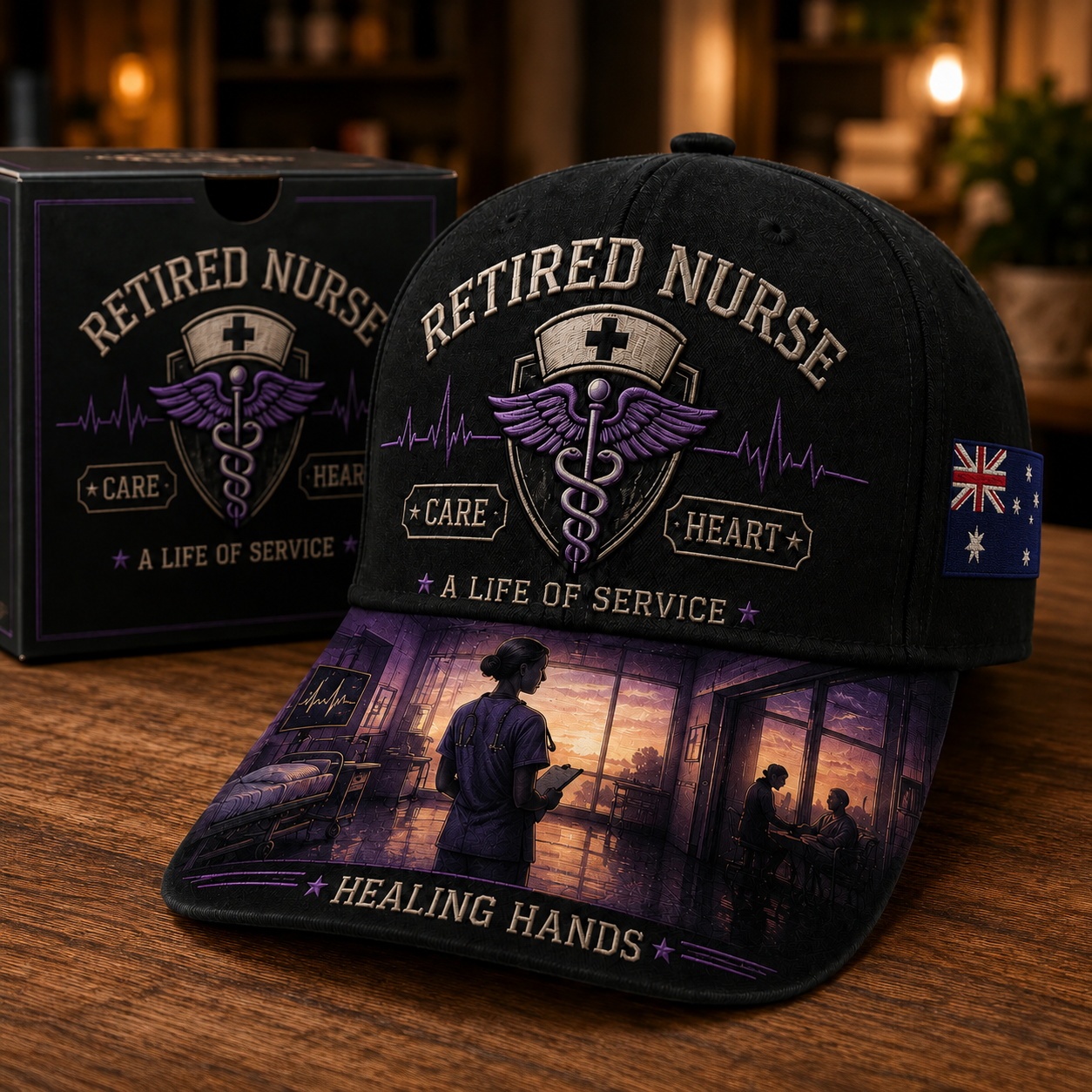 🔥 Last Day Buy 2 Get 1 Free 🔥 Honour Her Lifetime of Care — A Meaningful Retired Nurse Gift