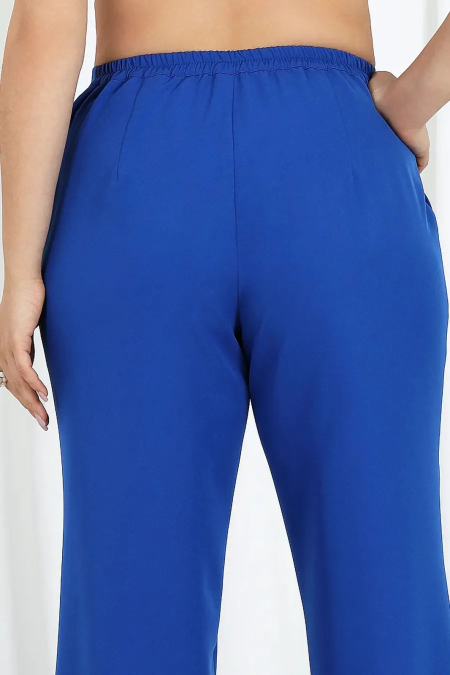 Elegant Layered Chiffon High-Low Top and Pants Two Piece Set (Buy 2 Free Shipping)