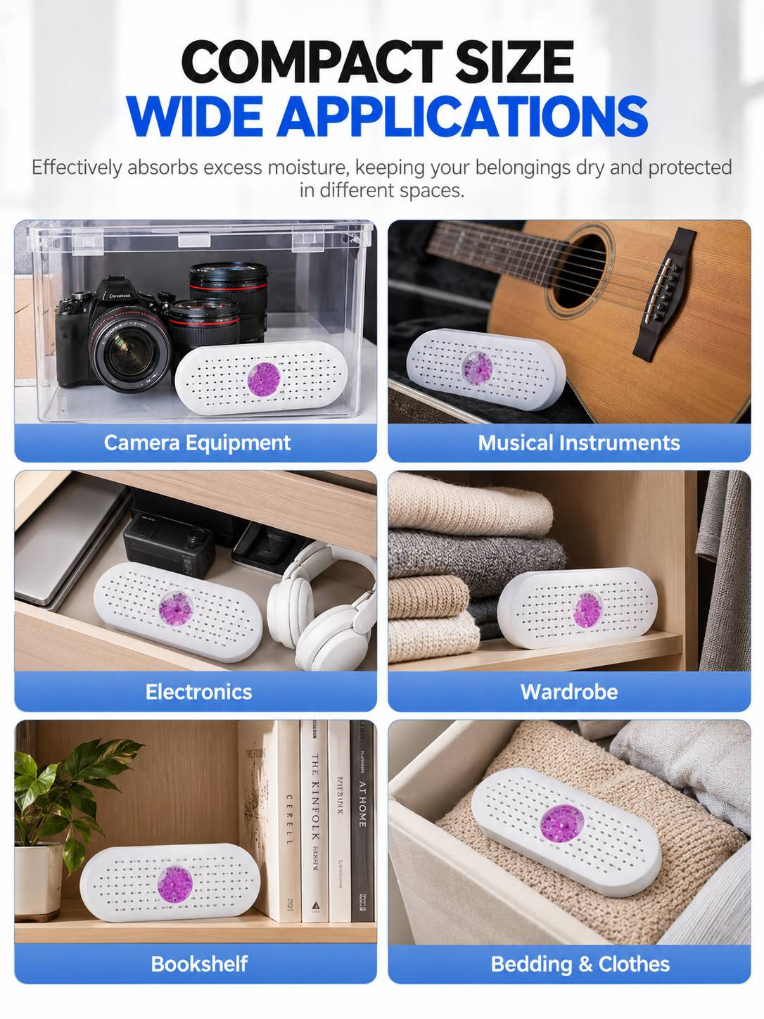 💧 DAMP WARDROBE? WET WINDOWS? MUSTY CORNERS? PULL THE MOISTURE OUT BEFORE IT TAKES OVER. 🔥 The Mini Reusable Household Dehumidifier Designed to Absorb Excess Moisture from Small Enclosed Spaces — Helping Keep Wardrobes, Bedrooms, Bathrooms, Cupboa
