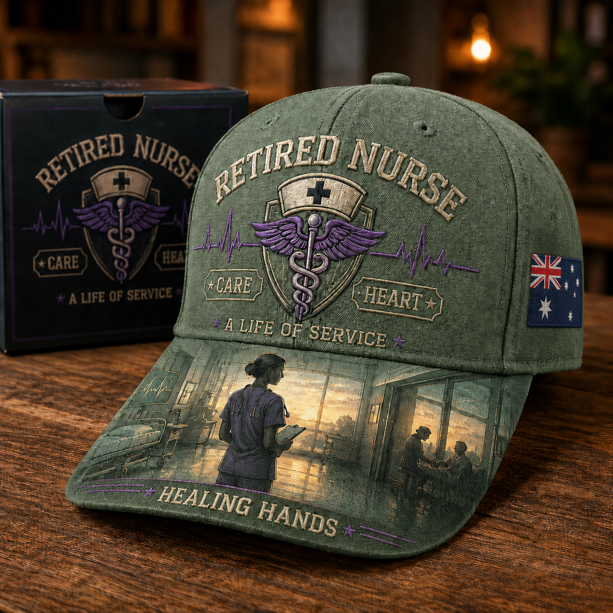 🔥 Last Day Buy 2 Get 1 Free 🔥 Honour Her Lifetime of Care — A Meaningful Retired Nurse Gift