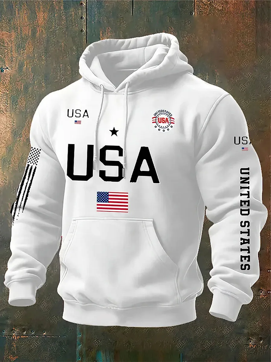 Men's USA Patriotic Hoodies