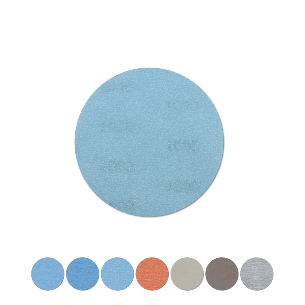 5 Inch Flexible Hook and Loop Film Sanding Discs 