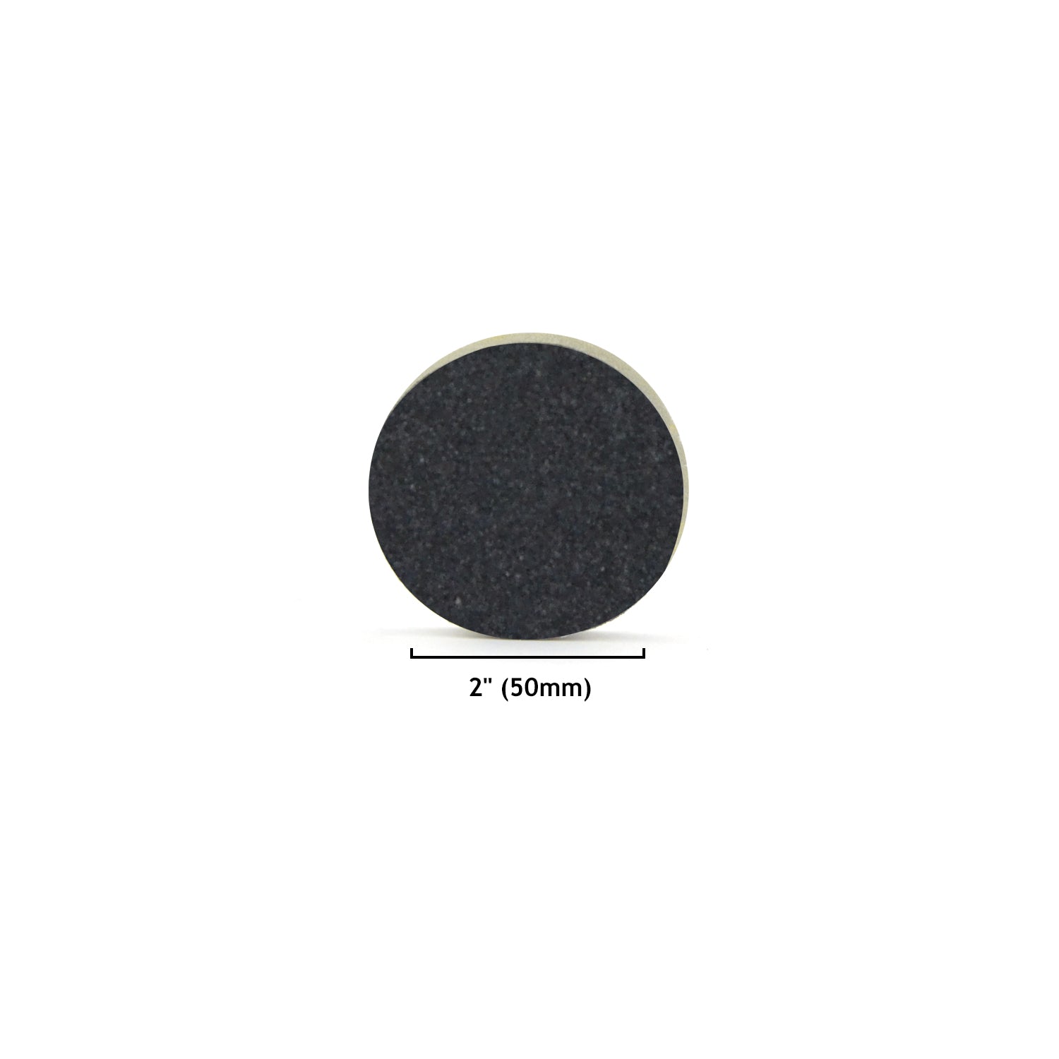 2 inch sponge-backed sanding disc