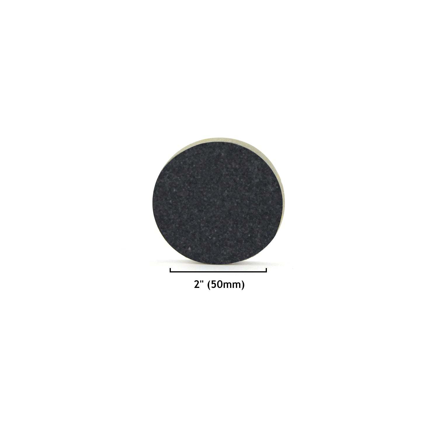 2 inch sponge-backed sanding disc