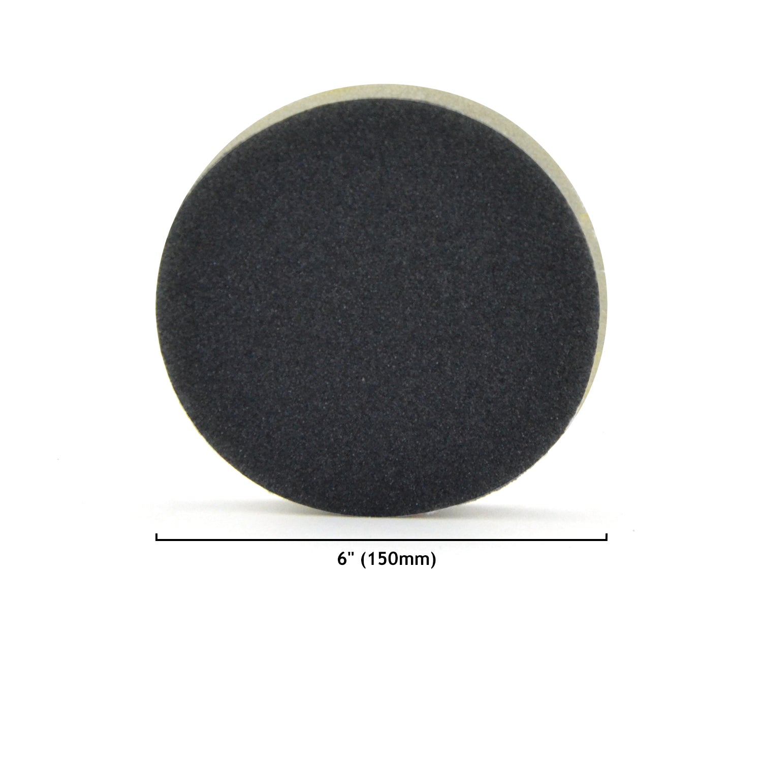 6 inch sponge backed hook & loop sanding discs