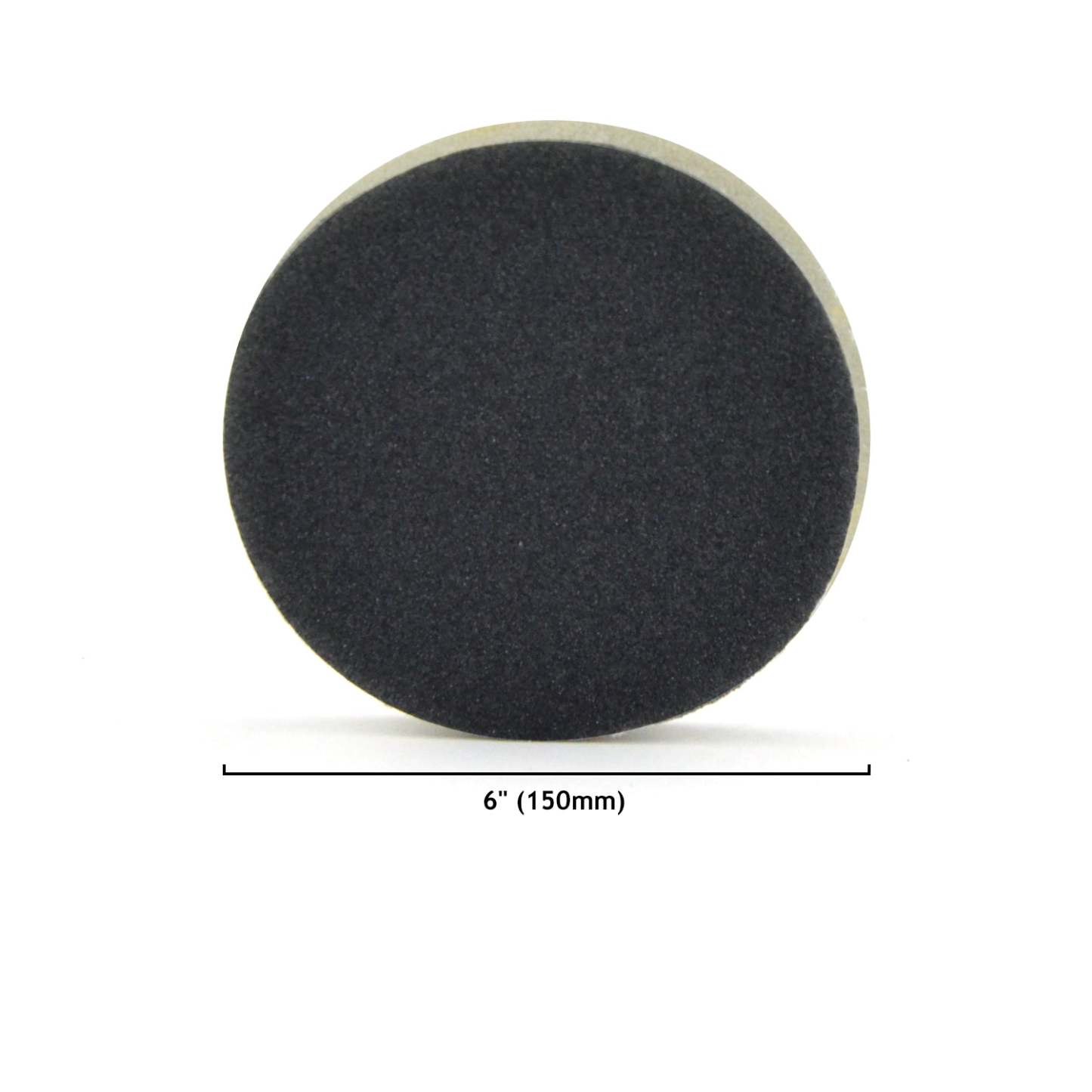 6 inch sponge backed hook & loop sanding discs