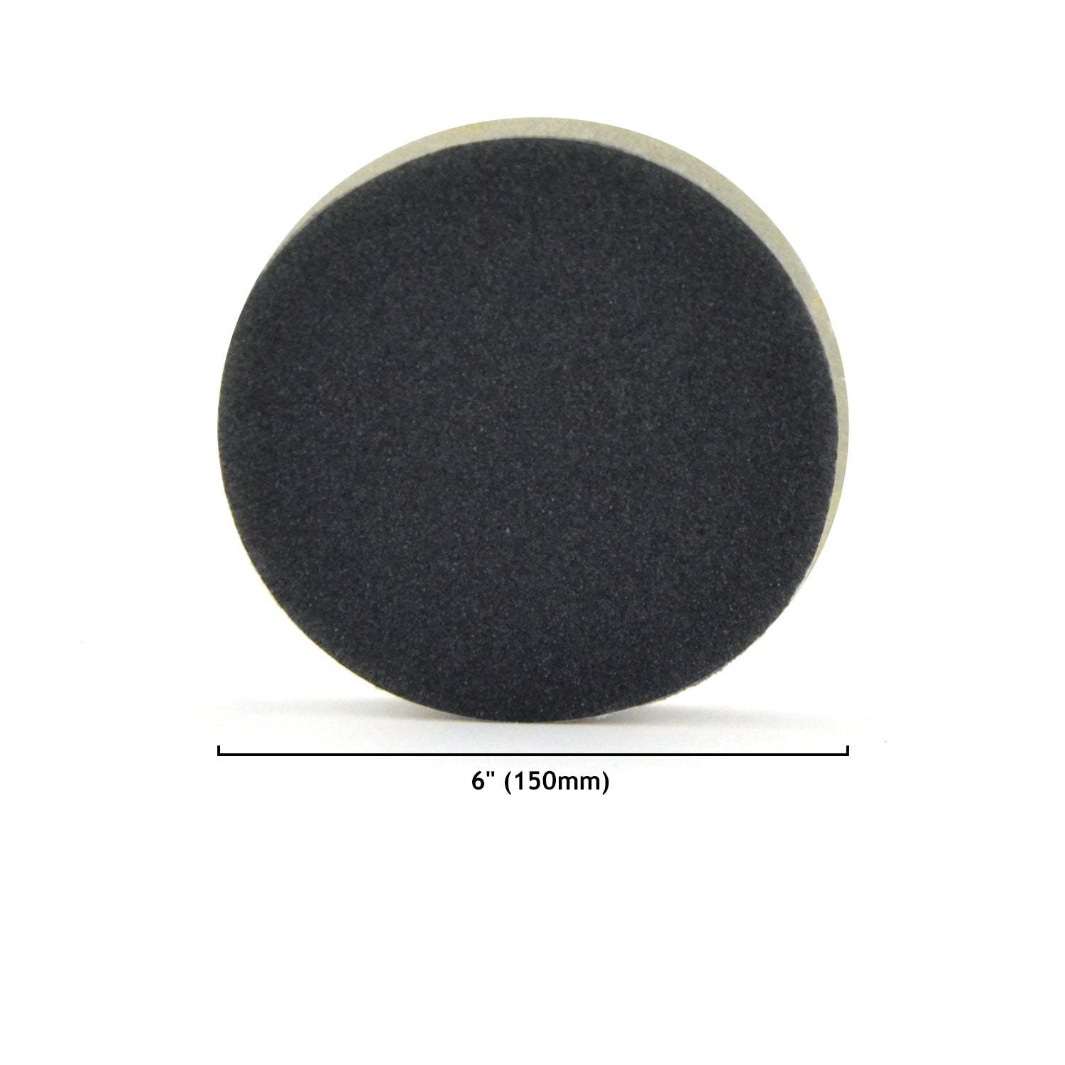 6 inch sponge backed hook & loop sanding discs