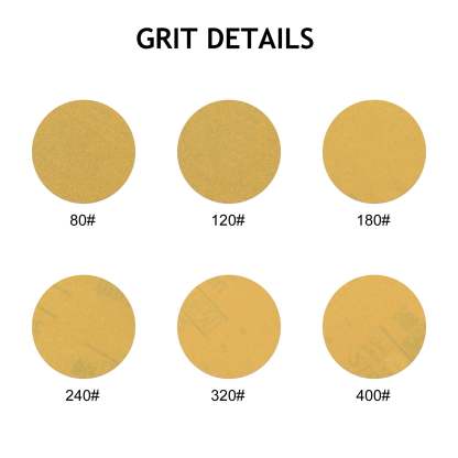 yellow aluminum oxide sanding discs