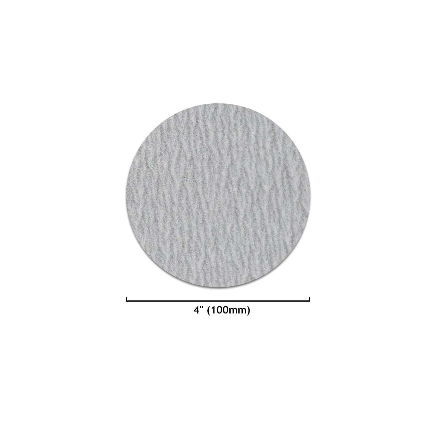 4 inch White Alumina Oxide Hook & Loop Sanding Discs