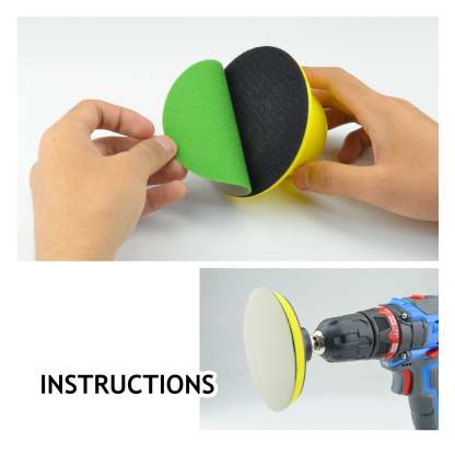 4 inch silicon carbide hook and loop sanding disc