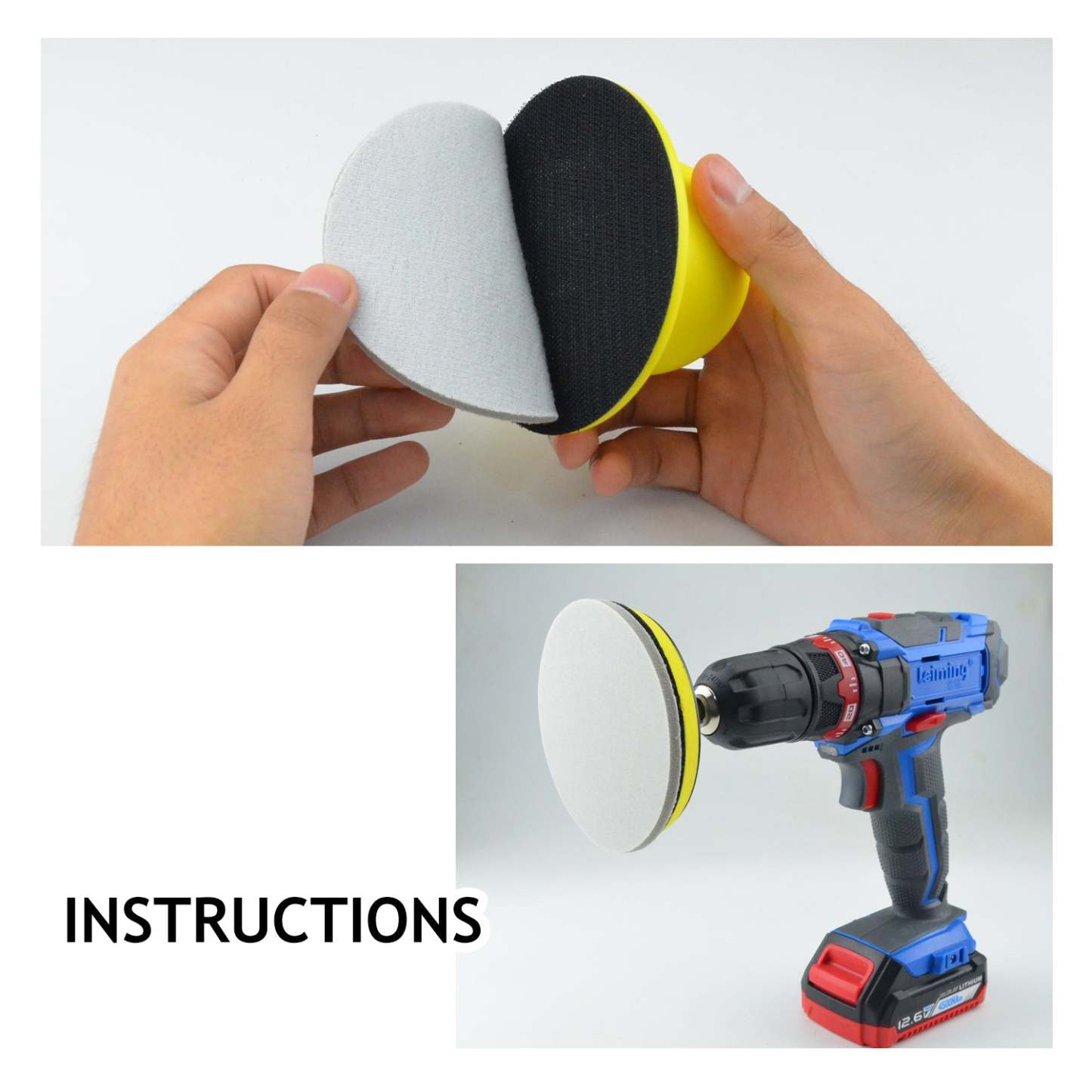 Flexible Hook and Loop Film Sanding Discs 