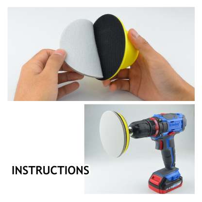 Flexible Hook and Loop Film Sanding Discs 