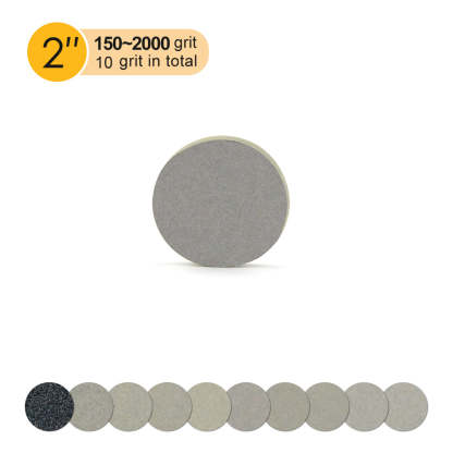 2 inch sponge-backed sanding disc