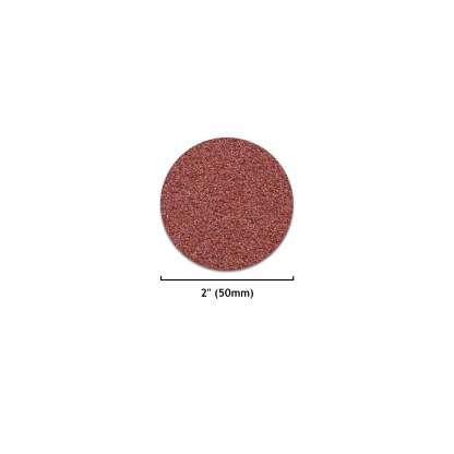 2 inch red alumina Hook & Loop sanding discs 