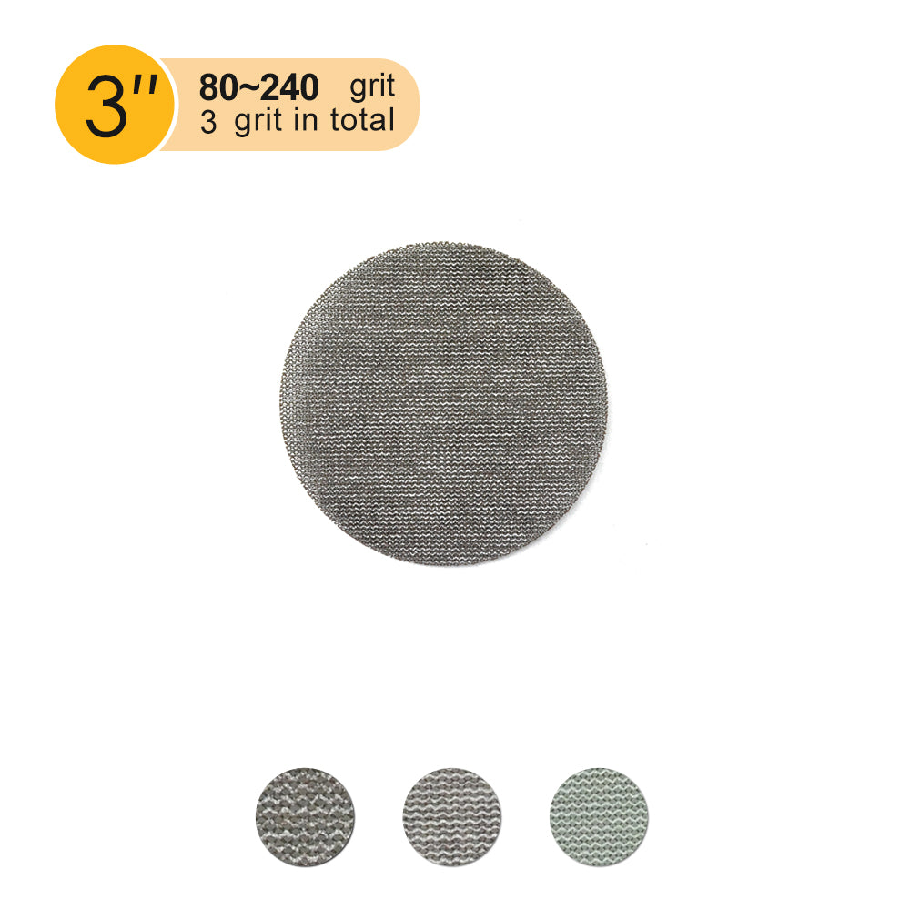3 inch mesh sanding disc