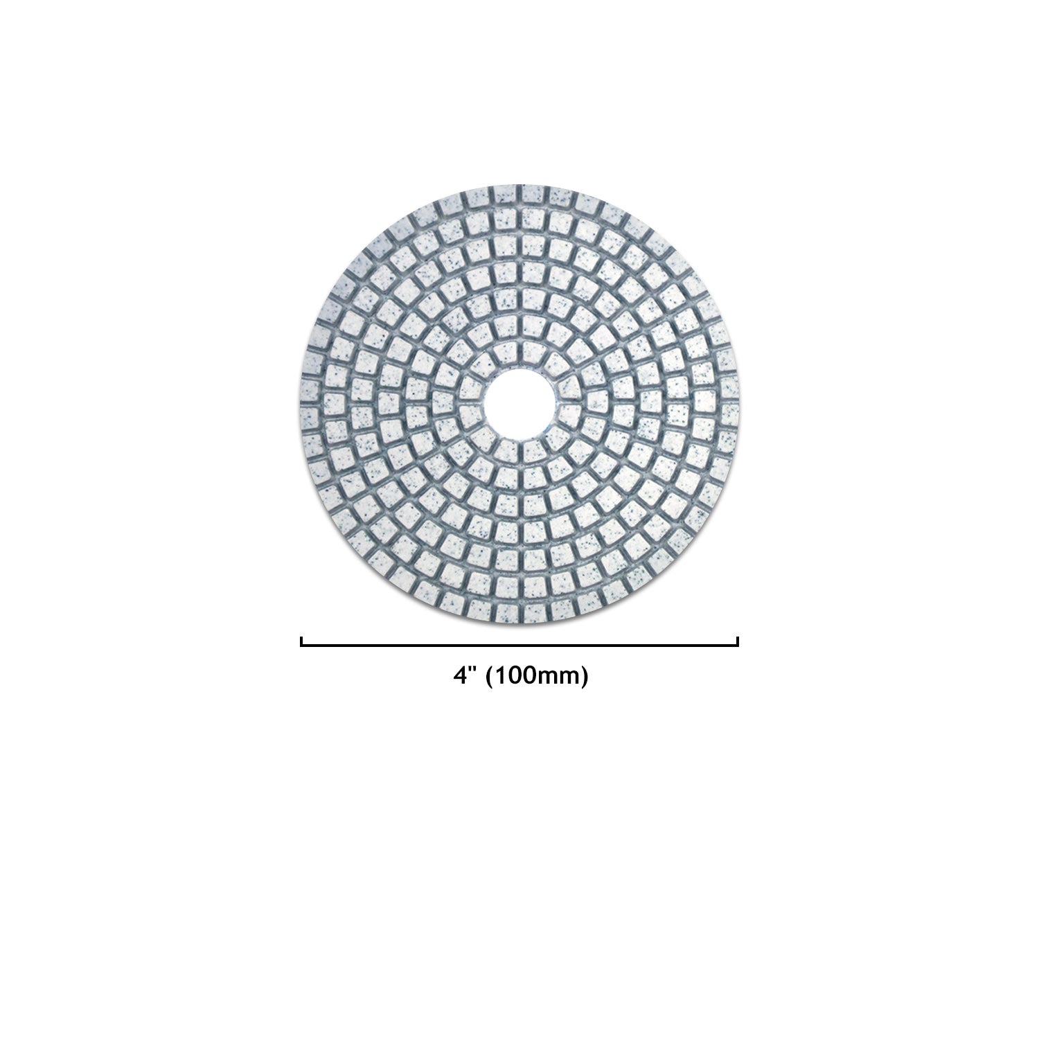 4 Inch Diamond Wet/Dry Hook & Loop Polishing Discs