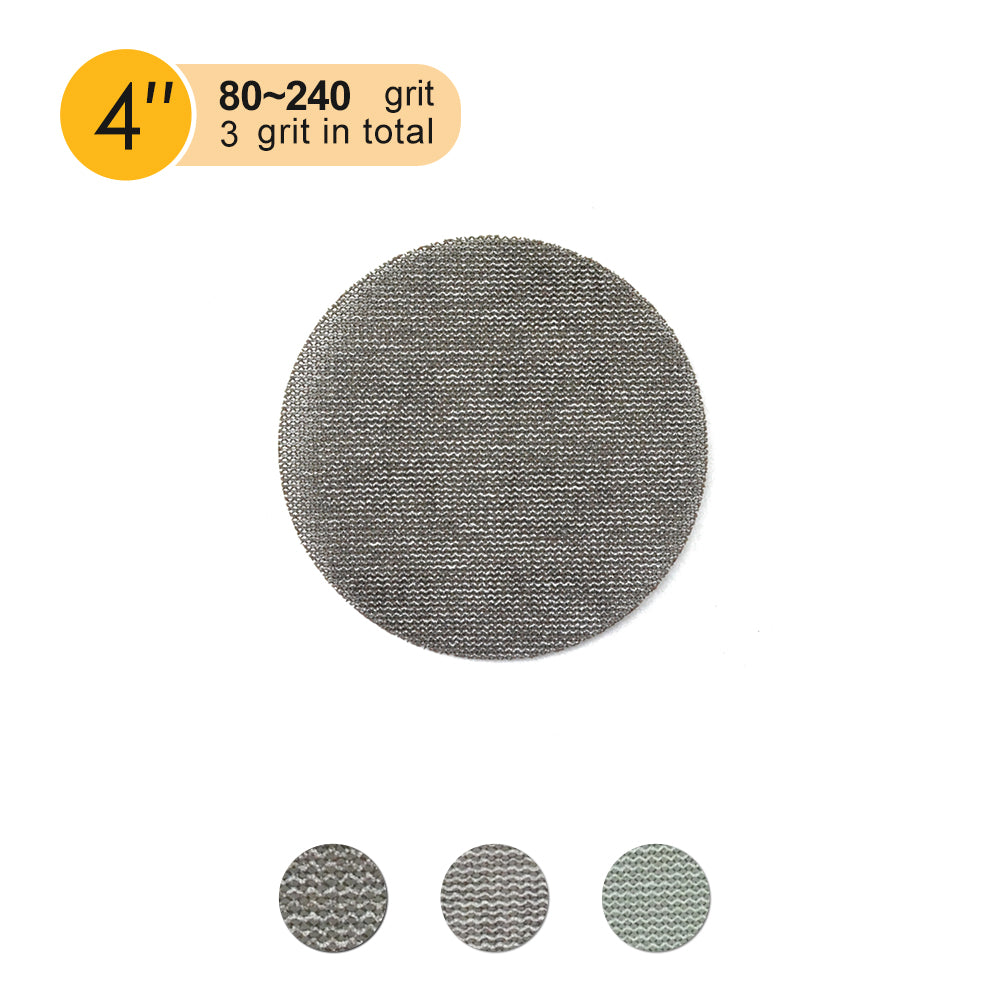 4 inch mesh sanding disc