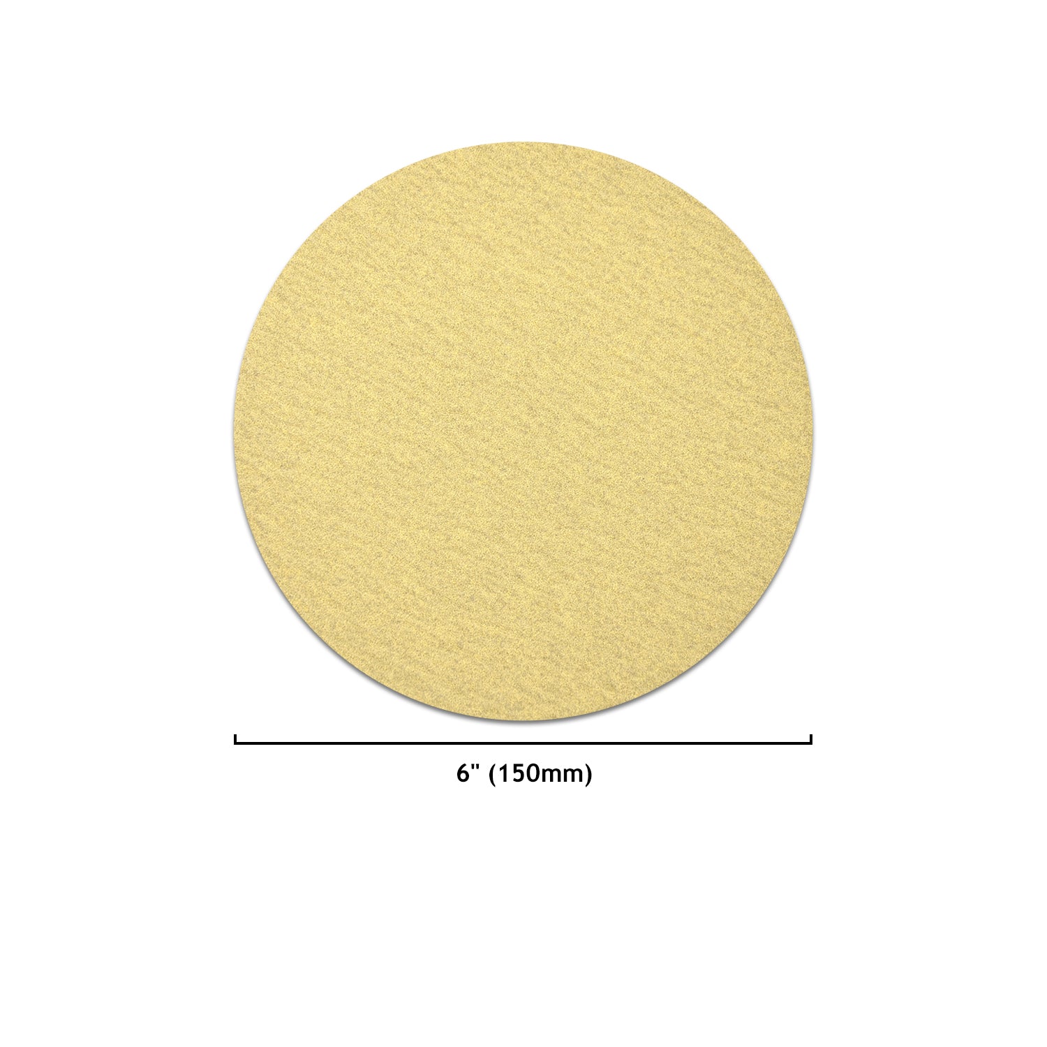 6 Inch Yellow Grain Sanding Discs