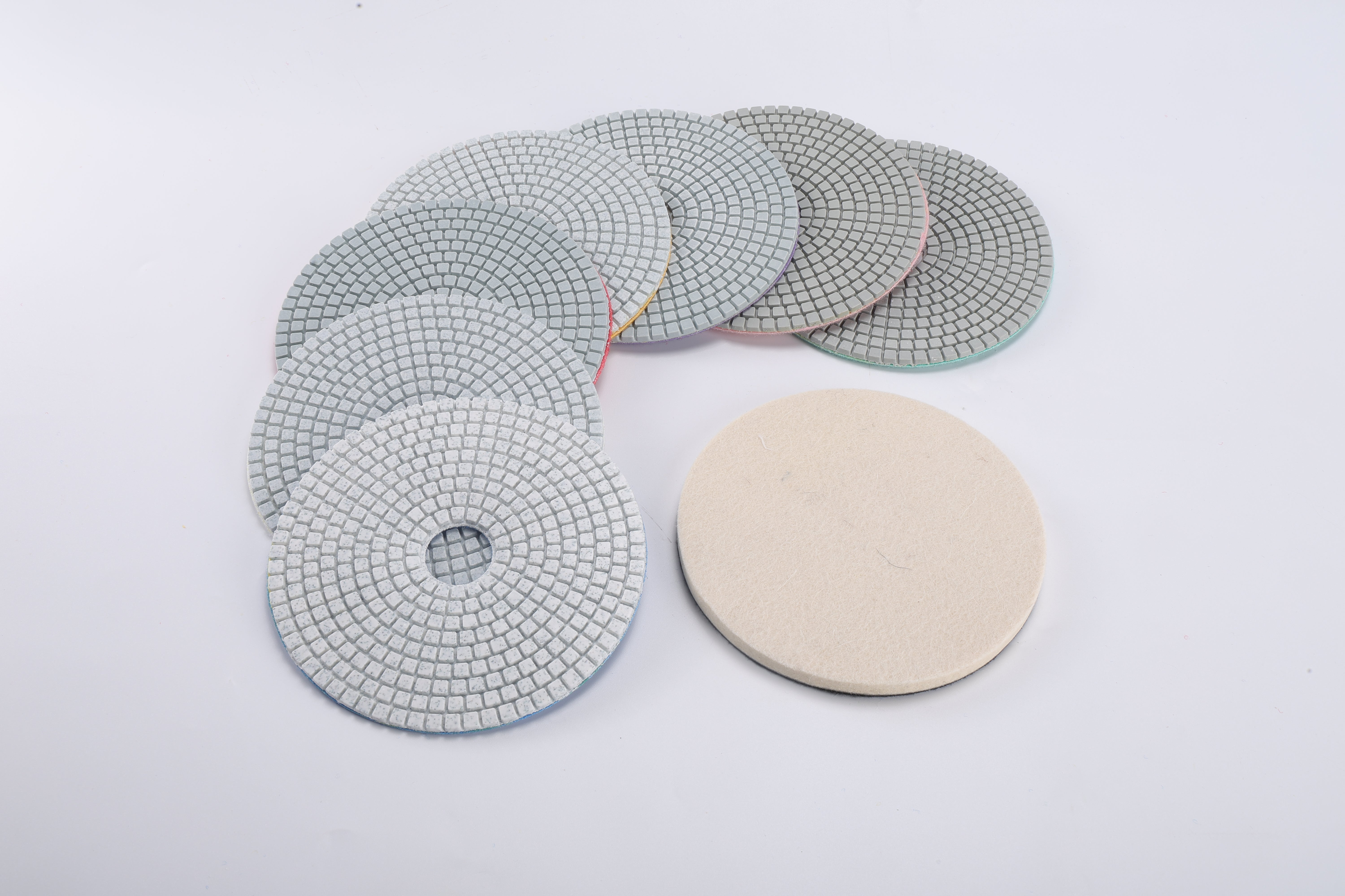 diamond polishing pads