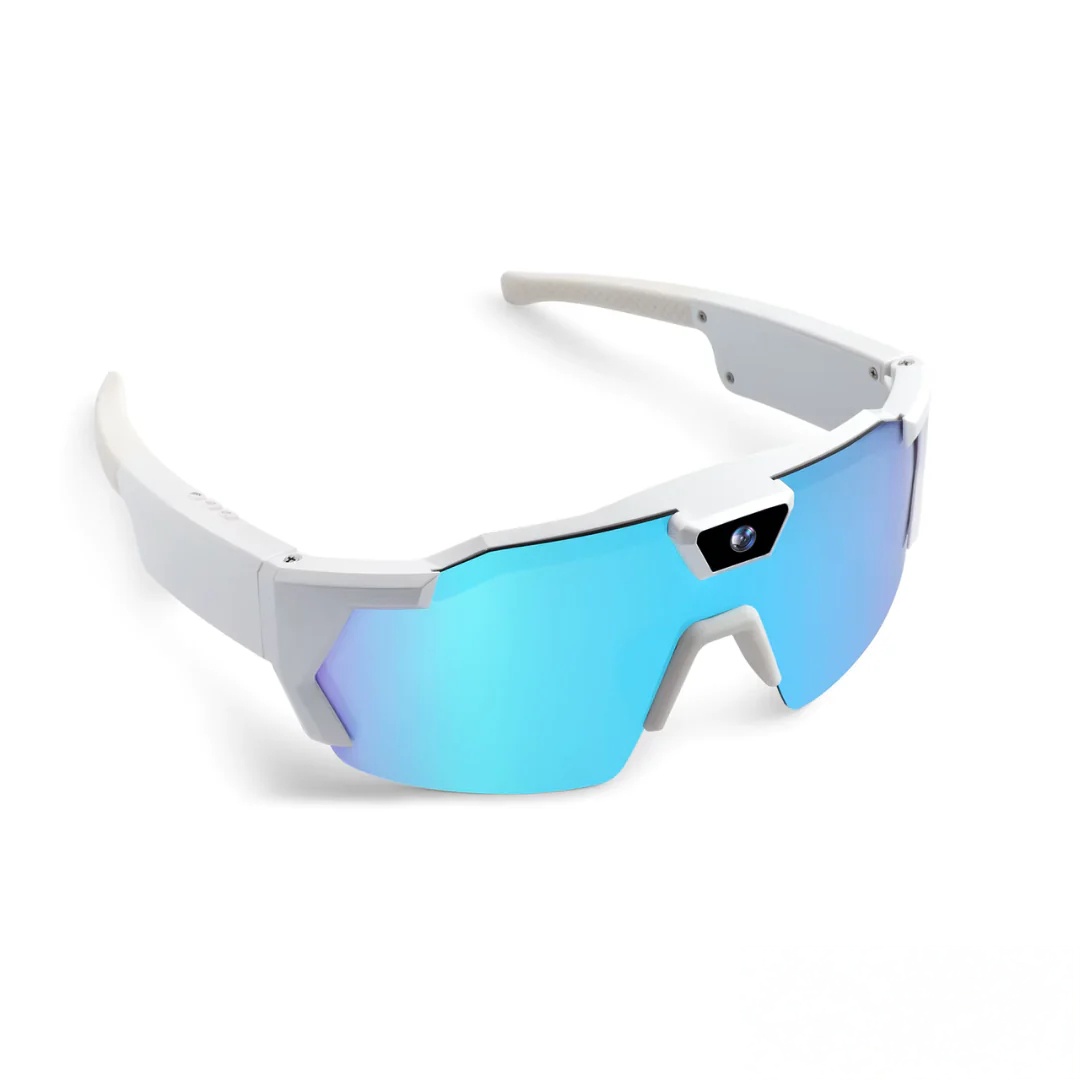 Video Recording Wrap Sunglasses with Photo Mode