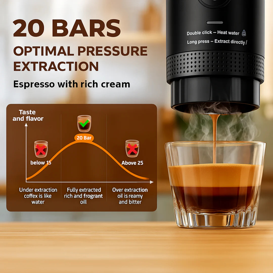 Smart Portable Coffee Maker 3-in-1®