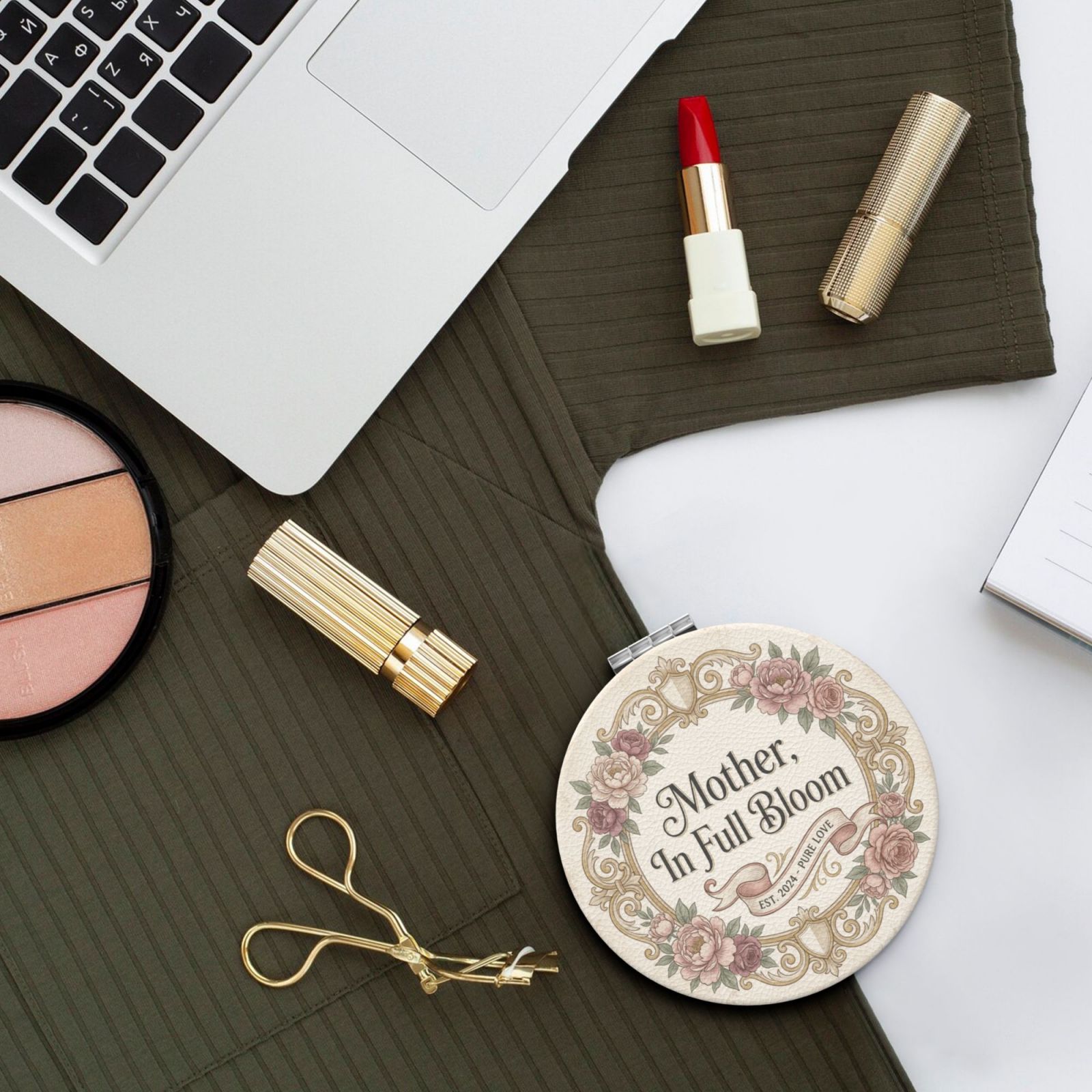 Mother In Full Bloom