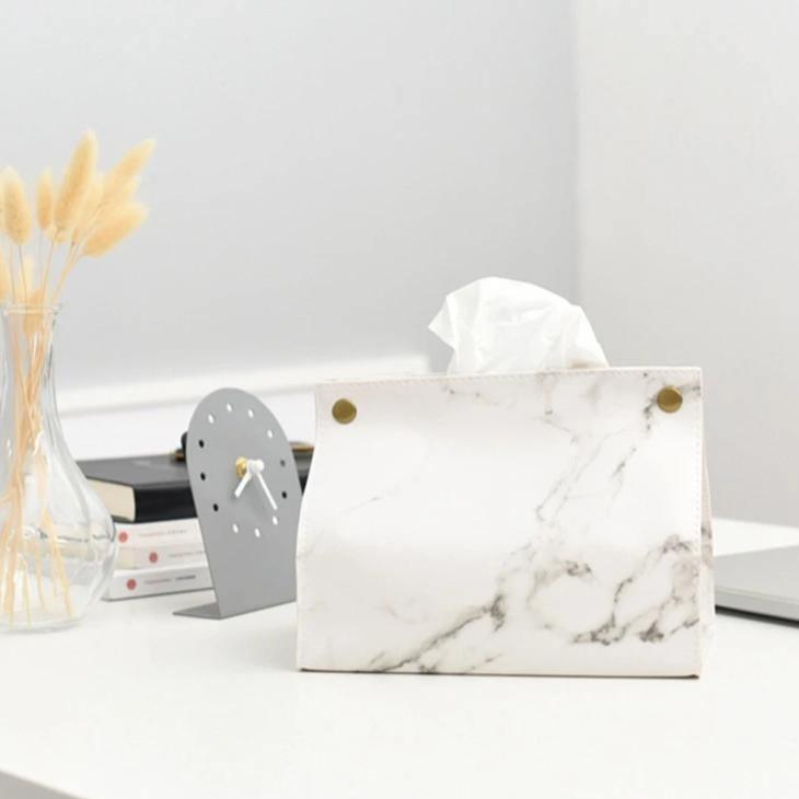 Marbled Tissue Holder