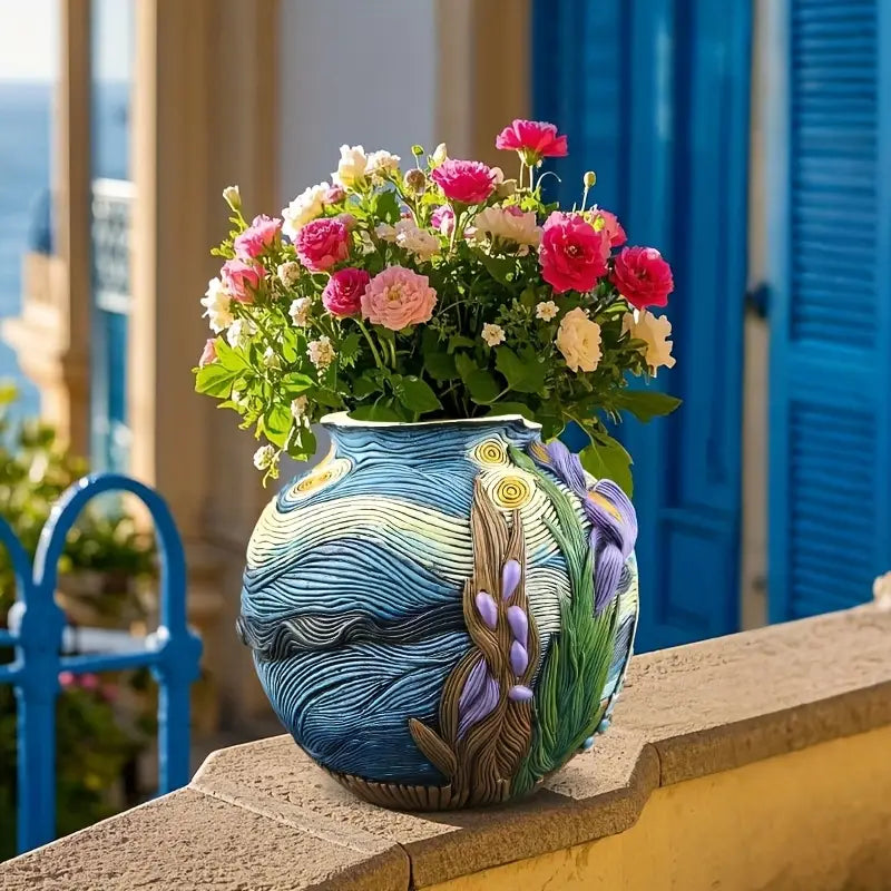 Starry Bloom™ – Van Gogh Vase