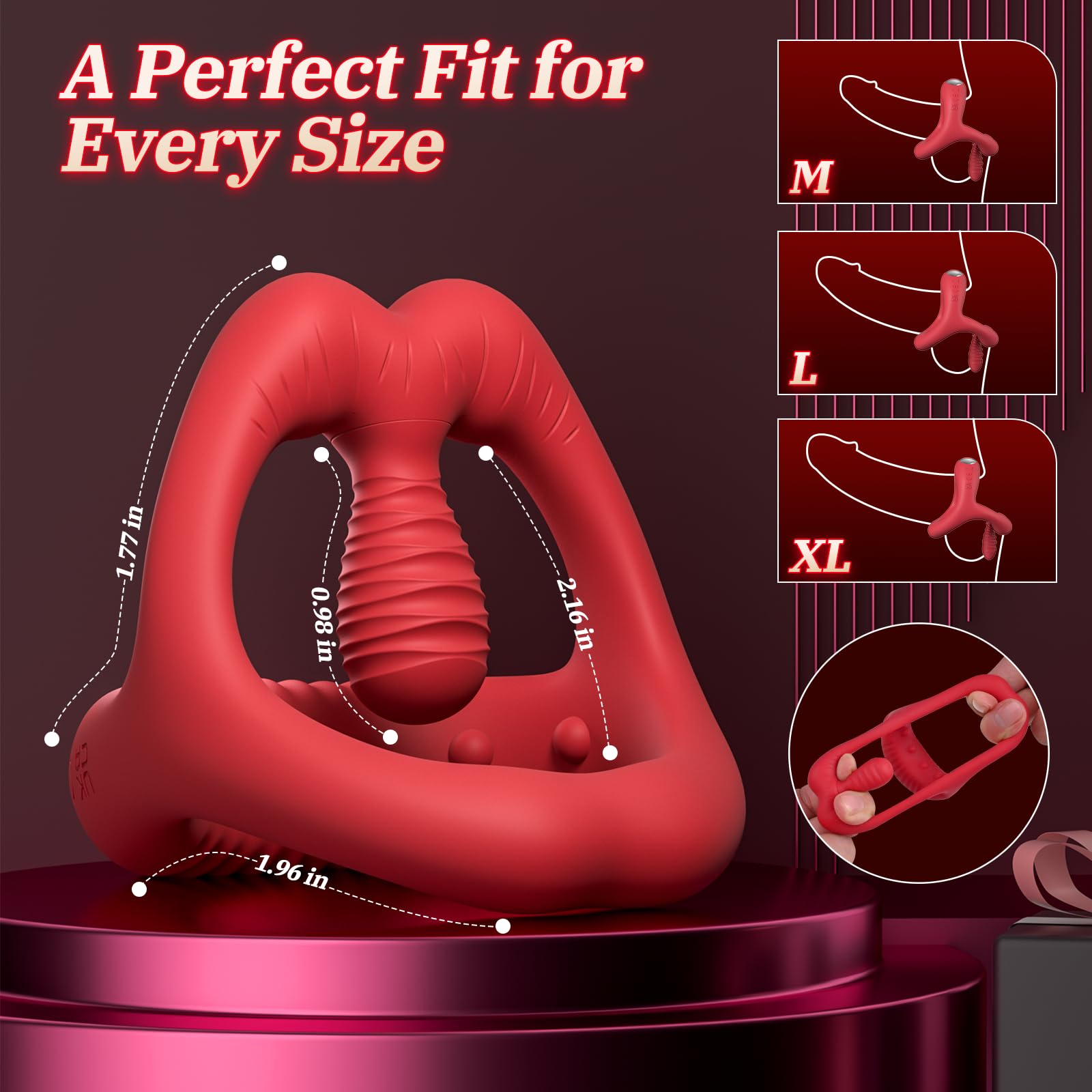 🔥2026 Hottest · The “Desire Space” Ring✨ Double Vibes, Double Pleasure