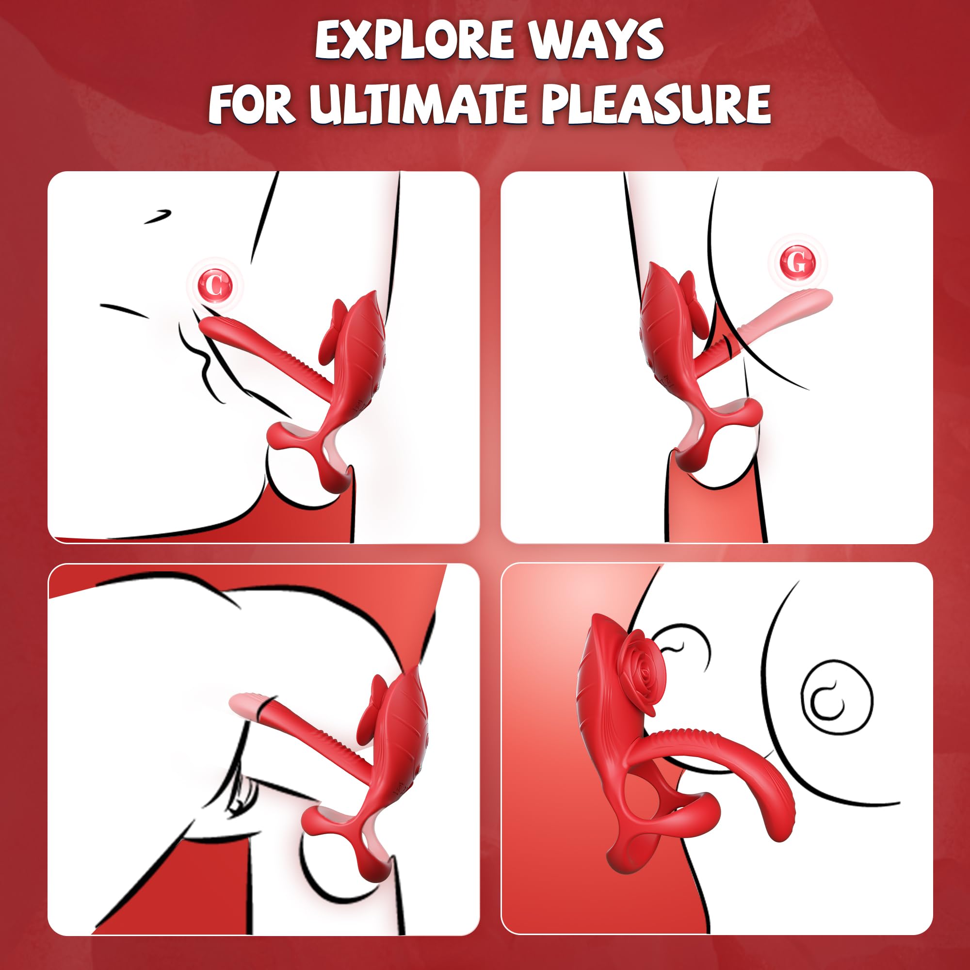 🔥2026 New Pre-Sale | Blazing Rose™💞 Ignite Every Touch, Feel the Heat Together