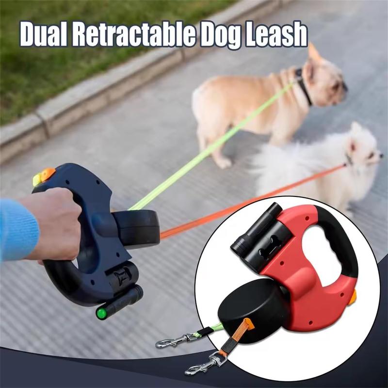 🐕 New Dual-Head Retractable Pet Leash 🐕‍🦺
