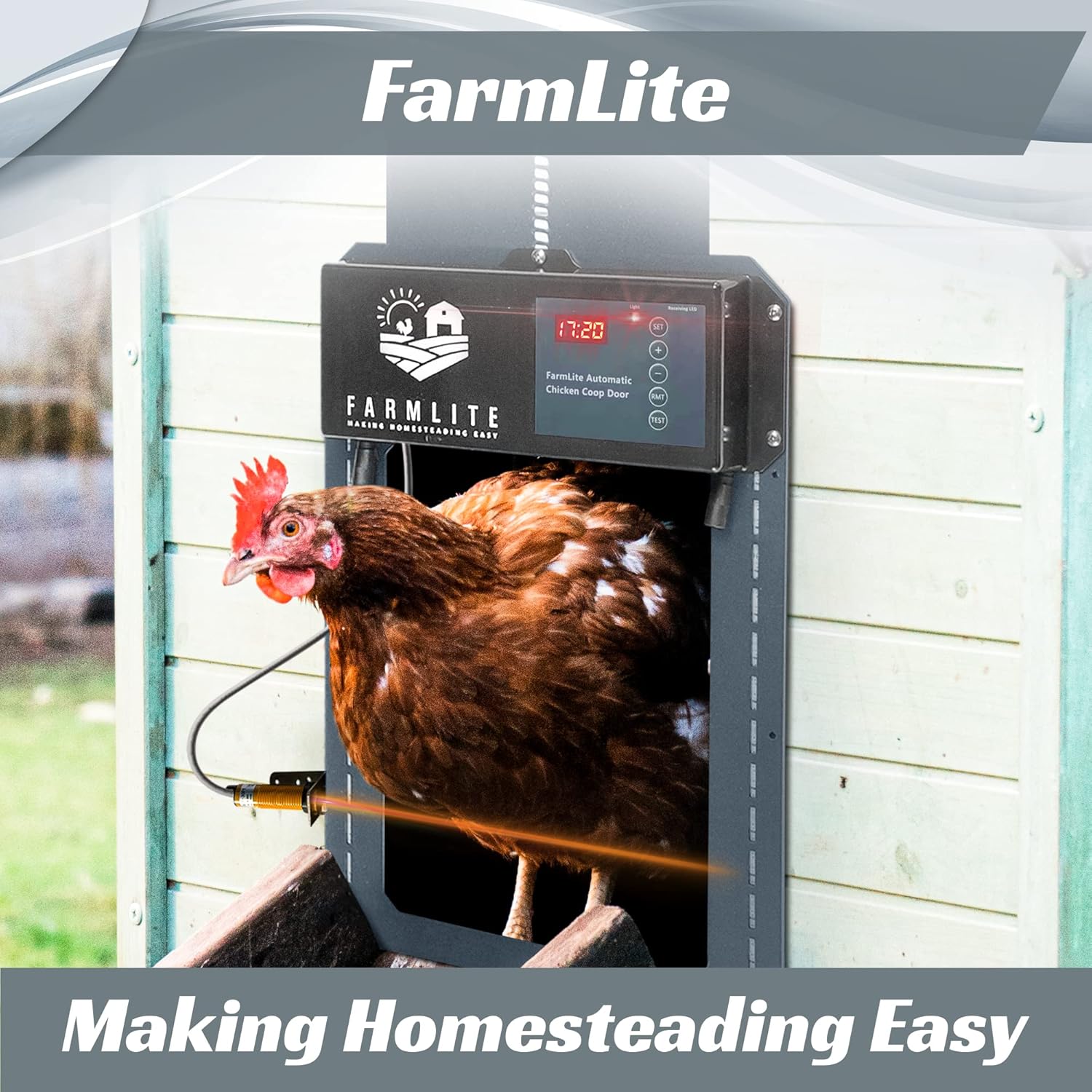 Automatic Chicken Coop Door Opener