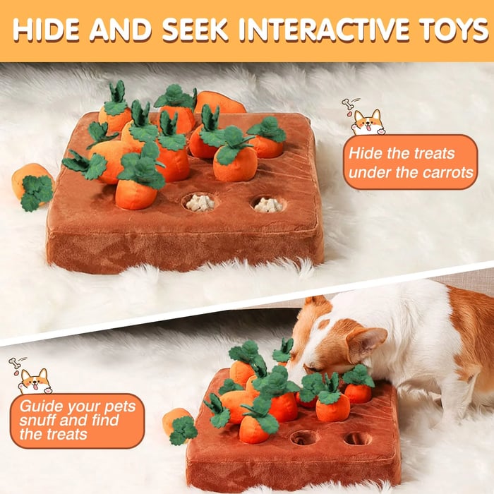 🐶Carrot Farm Dog Toy