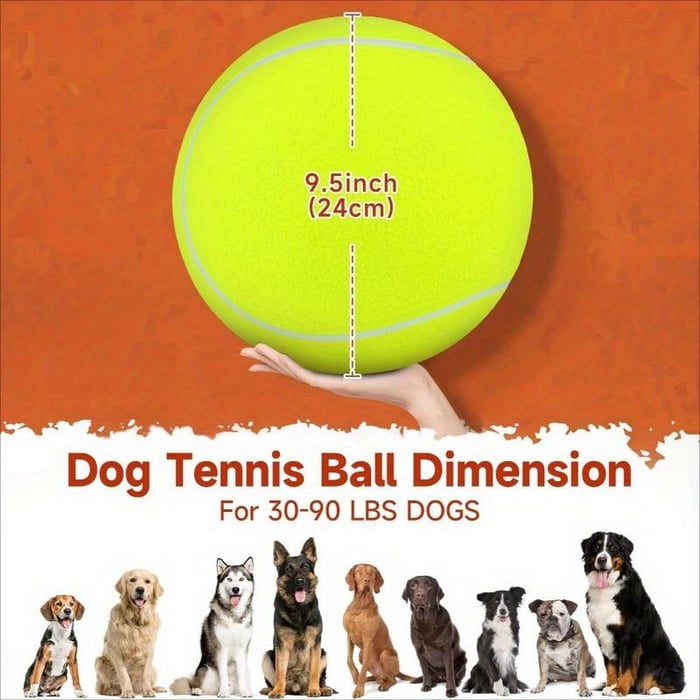 Dog Tennis Ball - Durable outdoor toys