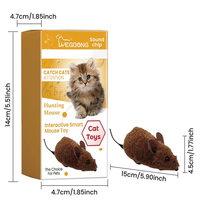 Mouse Toy for Cats and Dogs