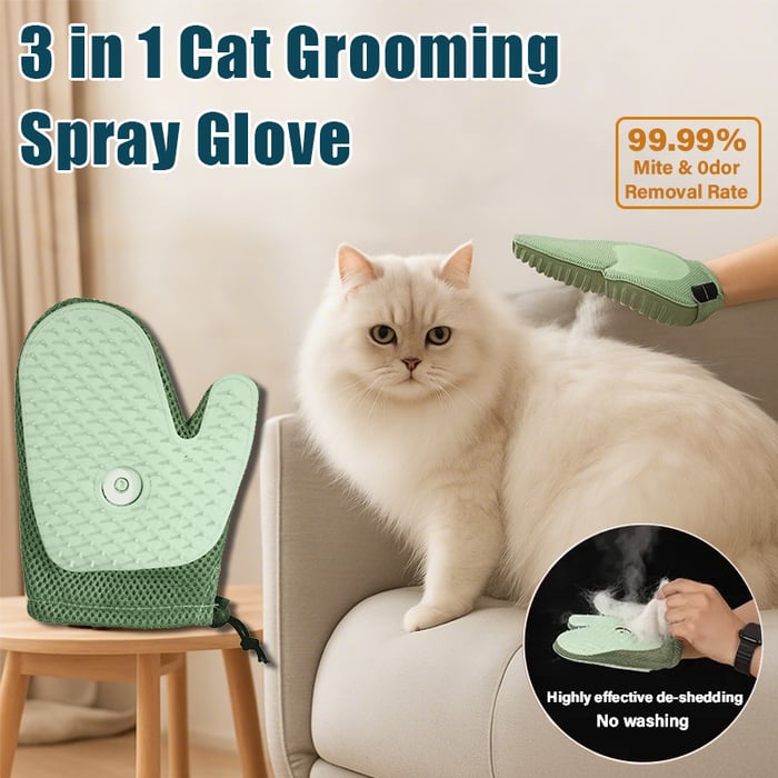 🔥2026 SALE - Multi-purpose Pet Steam Grooming Gloves