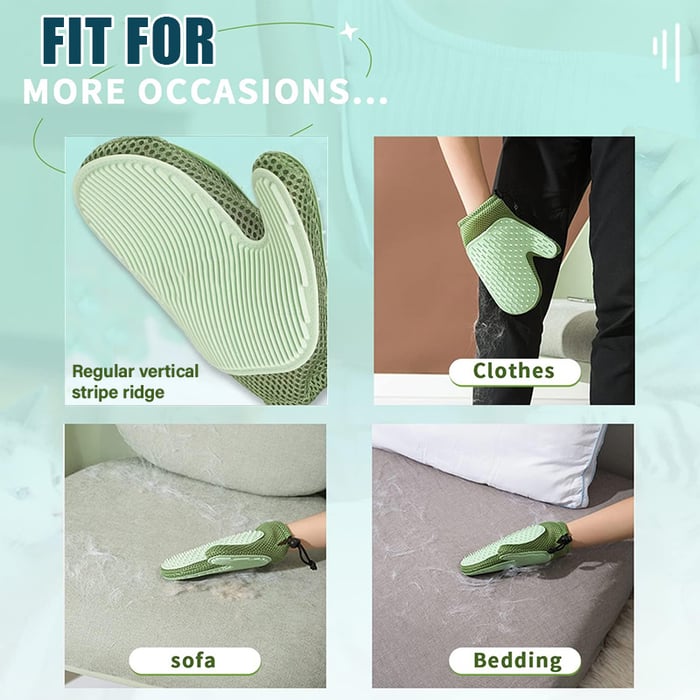 🔥2026 SALE - Multi-purpose Pet Steam Grooming Gloves