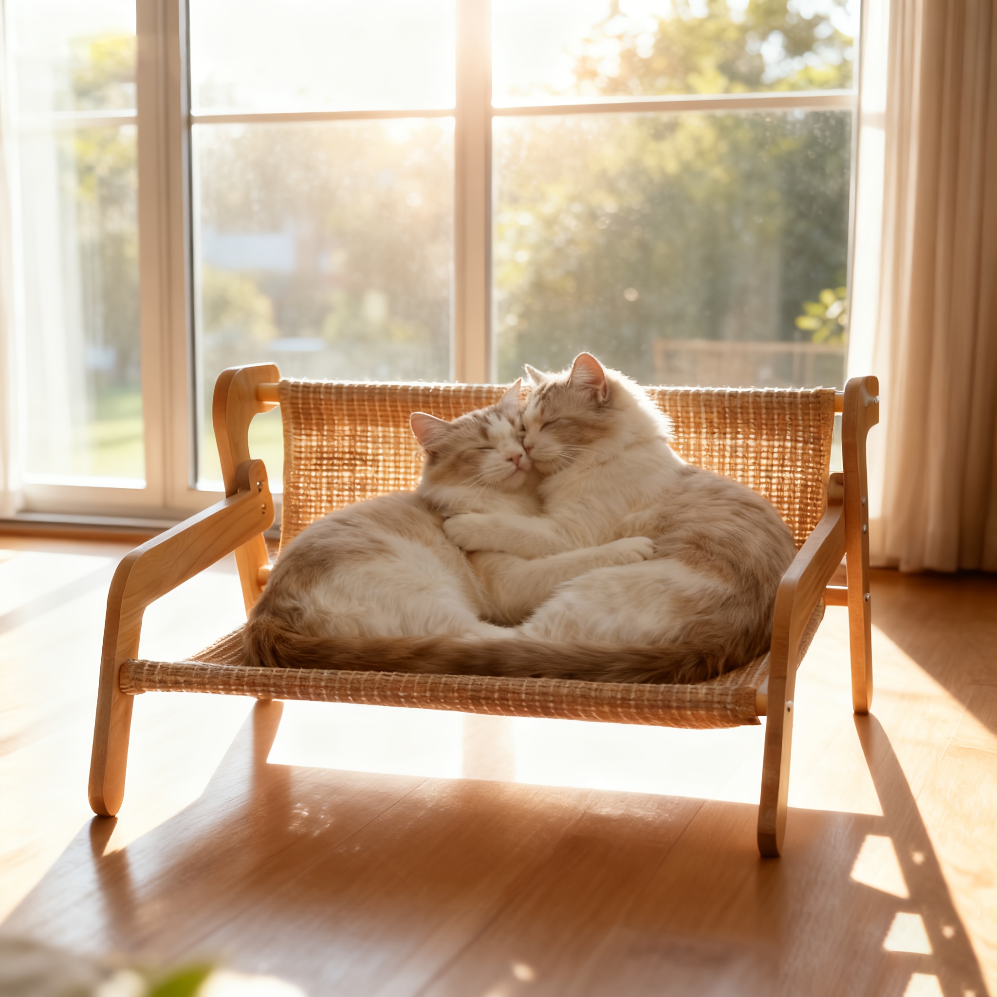 Hemp Rope Cat Scratching Chair 