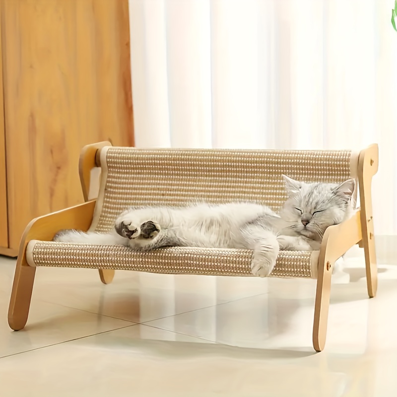 Hemp Rope Cat Scratching Chair 