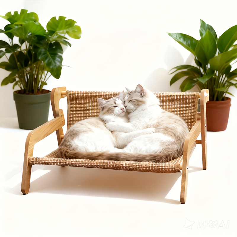 Hemp Rope Cat Scratching Chair 