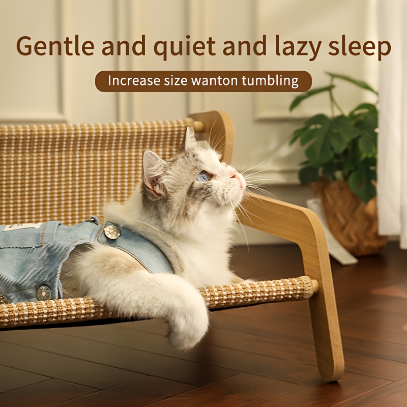 Hemp Rope Cat Scratching Chair 